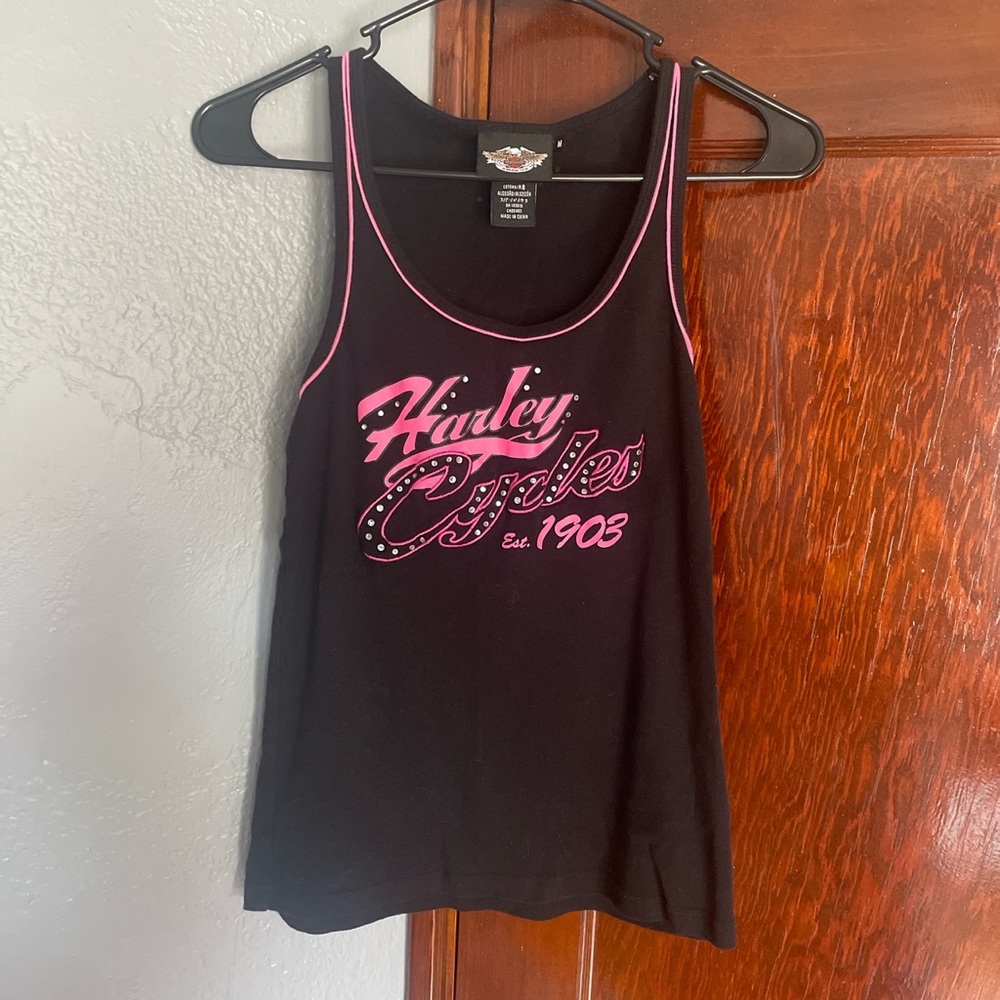 3 Harley Davidson tank tops
